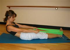  pilates band exercise image