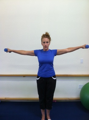 shoulder side arm raise image