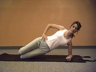 pilates side plank image