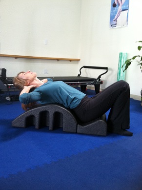 pilates spine exercise image