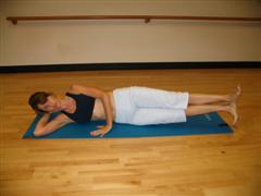 pilates hip joint exercise image