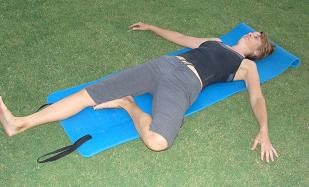 sciatica stretch pose image