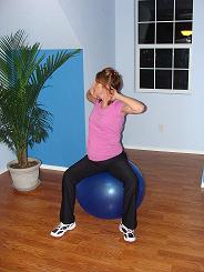 exercise ball during pregnancy imgage