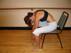 spine stretch in chair imag