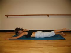 pilates for back exercise image