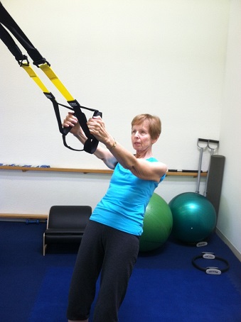 trx rowing exercise image